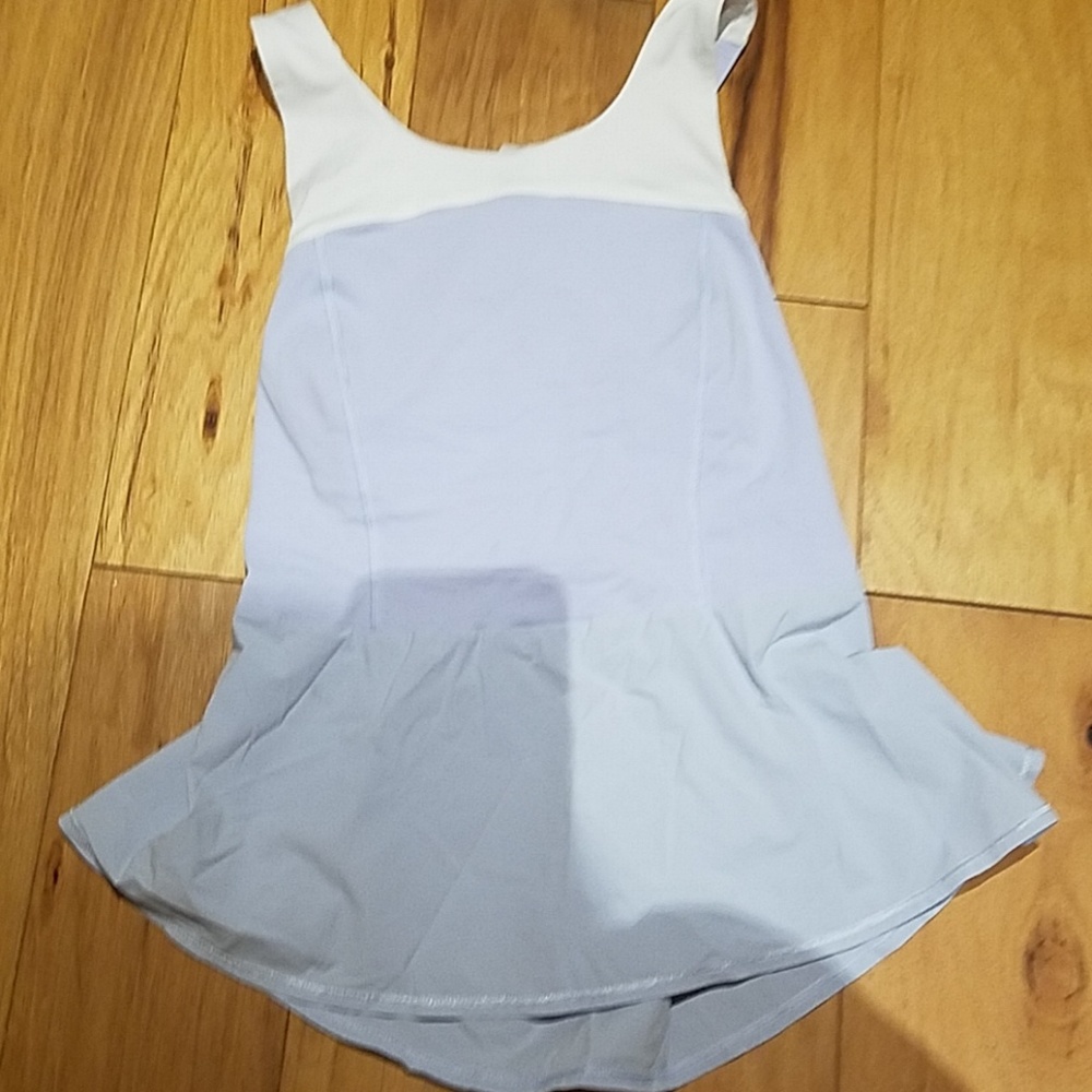 Lulu shelf bra tank with peplum